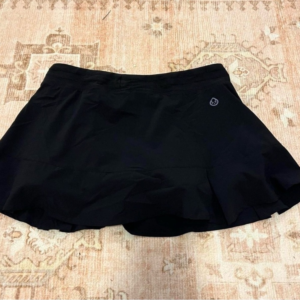 Women’s Tennis and Golf tasc Rhythm Print Skirt Black - Picture 6 of 7
